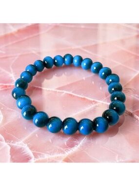 Tiger’s Eye Natural Stone Beaded Stretchy Bracelet